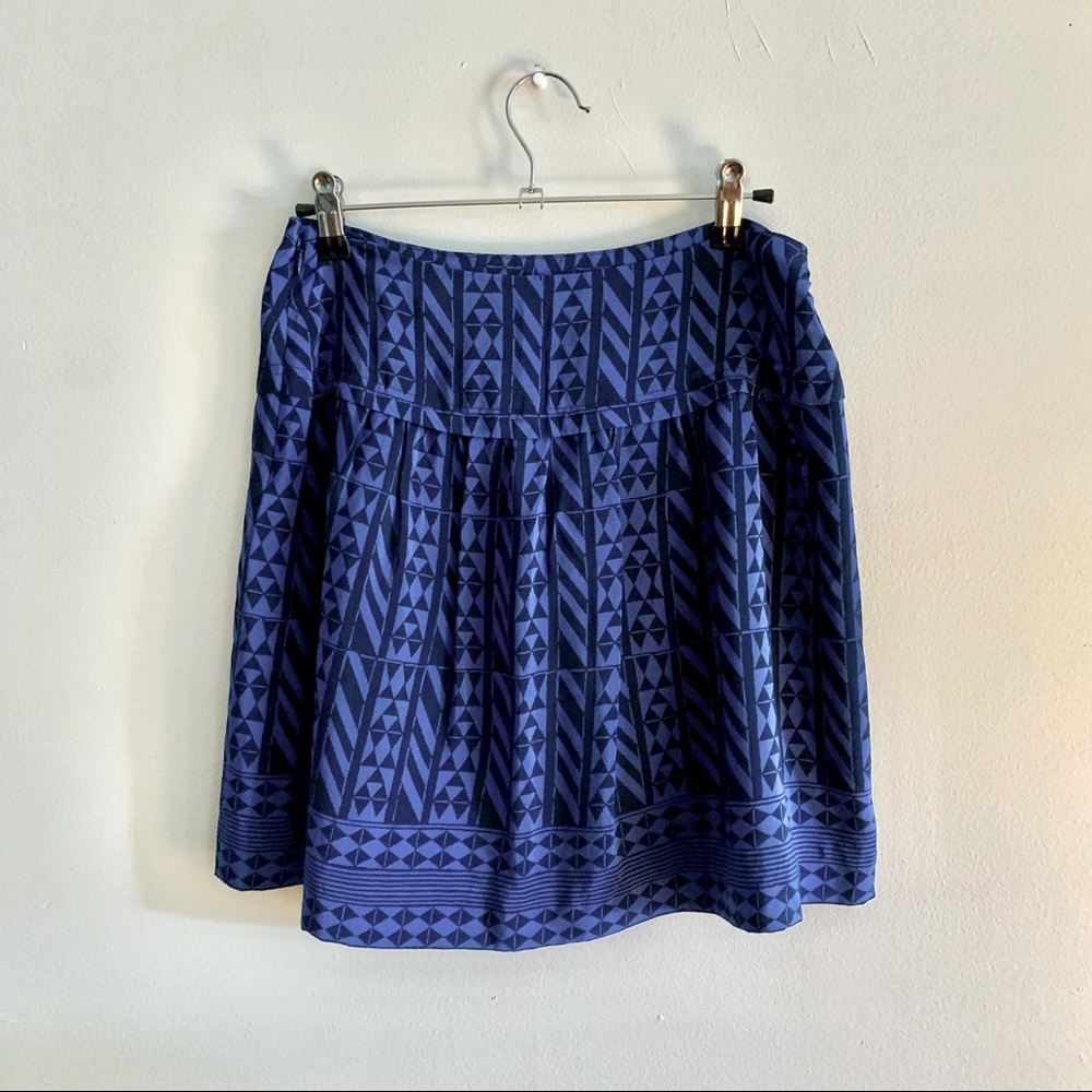 Madewell printed silk skirt XS 2